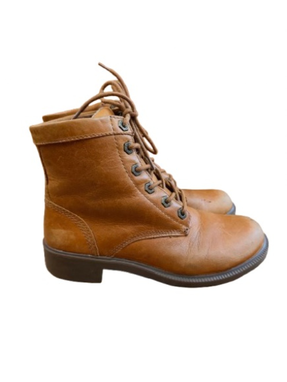 Kodiak Waterproof Leather Lace Up Ankle Boots Women’s US 6 Brown Combat Hiking